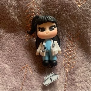Nurse badge reel